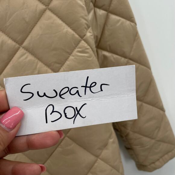 Sam Edelman Womens Diamond Quilted Hooded Jacket - Picture 11 of 12